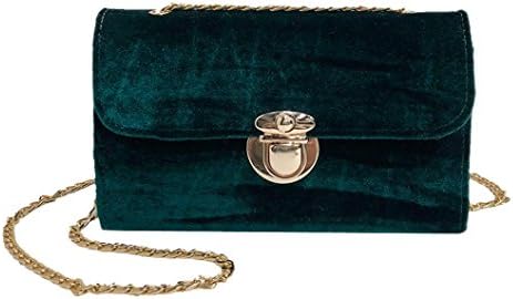 Women Crossbody Bag, Hot Sale! Tloowy Velvet Chain Strap Shoulder Handbags Crossbody Purse Clutch Wristlet