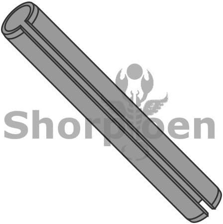 Metric Pin Slotted Plain ISO 8752, Thermal Black M2 x 28 BC-MI0228PS (Box of 10000) weight 10 Lbs