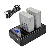 Canon LP E8 Battery-TURPOW 2 Pack Replacement Canon LP-E8 1800mAh Batteries and LCD Dual Charger for Canon EOS Rebel T5i T4i T3i T2i EOS 600D 550D 650D 700D Kiss X5 X4 X6i X7i