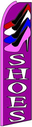 Shoes Swooper Flutter Flag (3ft x 11.5ft)