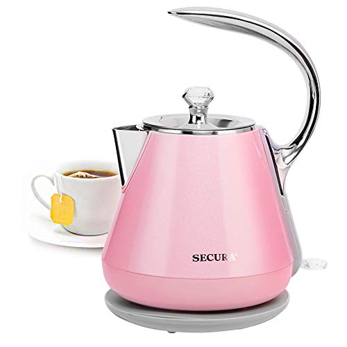 Compare price to pink electric tea kettle