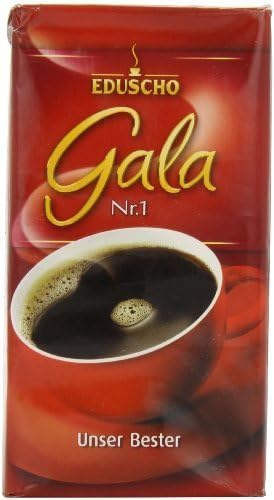Eduscho Gala Nr. 1 Ground Coffee 17.6oz/500g by Eduscho