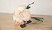DOINSHOP Artificial Peony Silk Flower Leaf Home Wedding Party Décor 1 Bouquet 6 Heads (Pink)