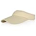 Multiple Colors Sun Visors for Women and Men, Long Brim Thicker Sweatband Adjustable Velcro Hat for Golf Cycling Fishing Tennis Running Jogging and other Sports