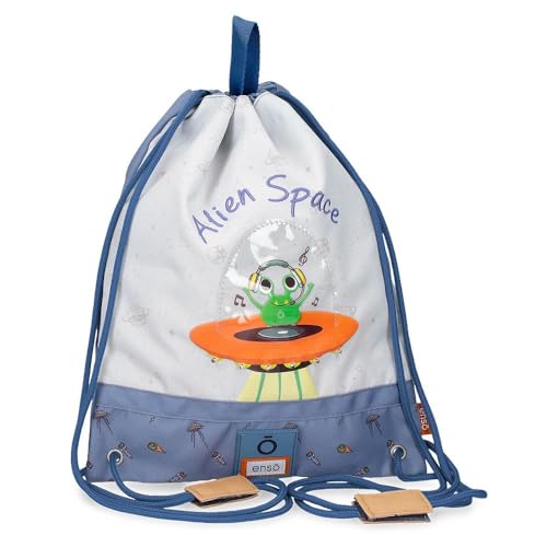 Enso Alien Space Sac à goûter Beige 27 x 34 x 0,1 cm Polyester