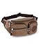 Waist Pack, Mens Canvas Fanny Packs Running Sling Backpack Crossbody Bag Fanny Packs