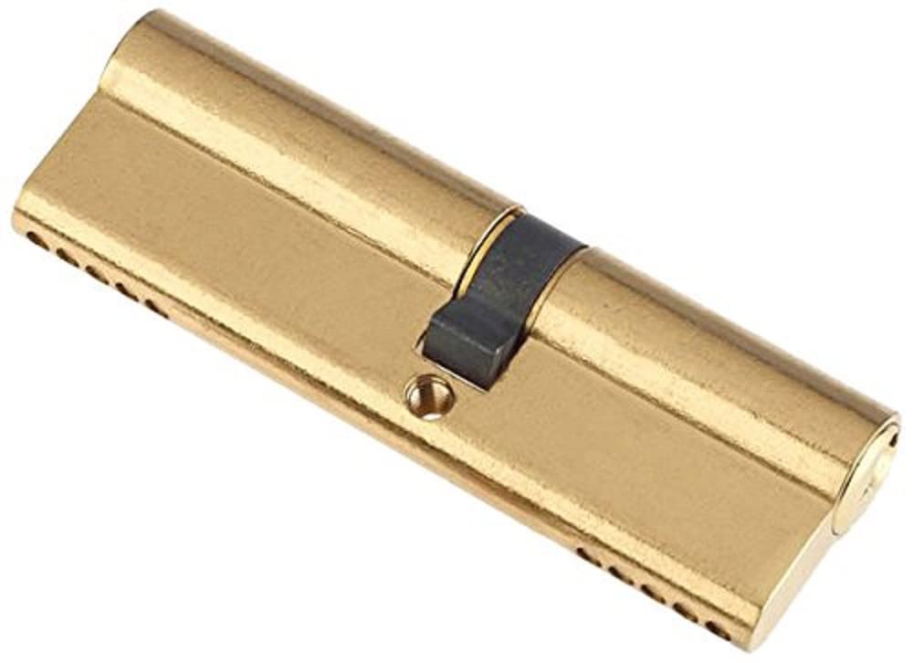 Yale YES-ED-3550PB Essentials Euro Profile Cylinder, 35: 50 (85mm) - Brass