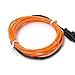 EL Wire,SOLMORE 5 X 1 Metre EL Wire Neon Glowing Strobing Light Waterproof LED Strip Electroluminescent Wire Kit for Halloween Party Xmas Indoor Outdoor Decoration Portable EL Wire Yellow