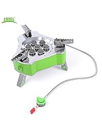 BRS   Estufa de gas plegable de acero inoxidable p
