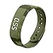 iGANK Smart Wristband, T5 Sports Fitness Bracelet, No Need to Install app (Olive)