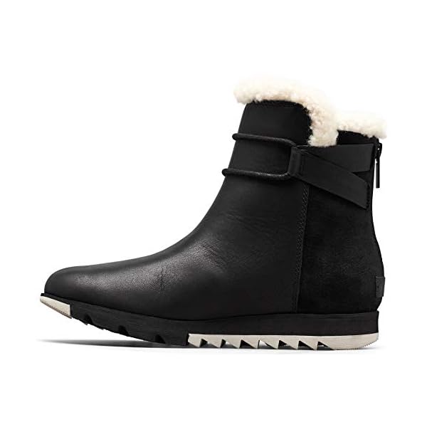 sorel harlow genuine shearling bootie