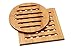 Bamboo Trivet - 2 Piece Set - Wood Trivets Set Eco Friendly Heat Resistant Pot Coasters Protects Counters, Tables