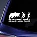 Bargain Max Decals - Be nice to fat people - They may save your life Sticker Decal Notebook Car Laptop 8
