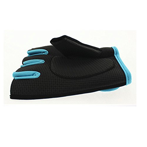 TXIN Choose Size Women Weight Lifting Gloves Fitness Gym Exercise Training (Blue,M)