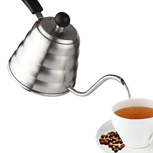 1.2L Coffee Pot Pour Over Coffee Kettle 304 Stainless Steel Coffee Drip Kettle Teapot Coffee Maker