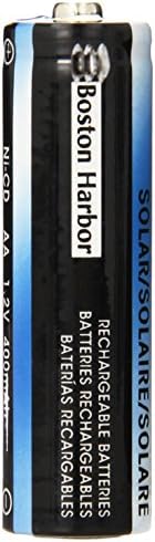Boston Harbor BT-NC-AA-400-D4 Solar Battery, 4-PacK