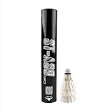 Senston A30 12Pcs ALL-ROUND Goose Feather Shuttlecocks With High Stability and Durability Badminton Ball(1 Dozen)