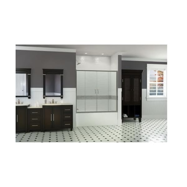 DreamLine Visions Frameless Sliding Tub Door 56 to 60" by 58" - Image 6