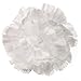 Larksilk White Silk Carnation Picks - Realistic Silk Artificial Flowers, 3.5” Heads, 5” Bendable Wire Stems - UV Resistant Faux Flowers for Outdoors, Ideal for Wedding Decor & DIY Projects - 100 Count