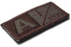 3D Blood Type Patch A B Ab O Pos Neg Coyote Tan Od Green Patch For Outdoor Fashion processing