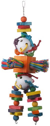 Super Bird Creations 30 by 11-Inch Willy Nilly Bird Toy, X-Large