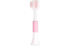 QDCYP Replacement Electric Toothbrush Heads for Kids Perfect Fit,Double Sided Kids U Shaped Toothbrush Heads，Pack of 1(Three-