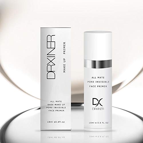 Glossiva Face Primer Matte - Big Pores Perfect Cover, Skin Flawless and Glowing, Long Lasting Makeup's Staying- Nourishes & Moisturizes, Suitable for All Skin Types 18ml