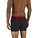 adidas Men's Sport Performance 2-Pack Boxer Brief, Real Red/Black Black/Real Red, Large
