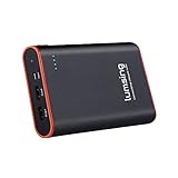 Lumsing 13400mAh Portable Charger - Compact 2-Port Ultra Portable Phone Charger Power Bank with PowerIQ Technology for SmartPhones,Tablets(Black)