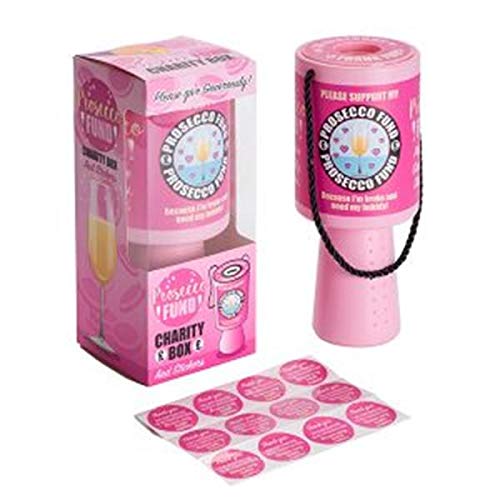 Diabolical Prosecco Fund Charity Box funny for her secret Santa under 10 pounds DP1172