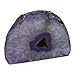 Crystal Allies Gallery: Assorted 1/2lb - 1lb Agate Druzy Geode with Cut Base - Choose Your Color Stone w/Authentic Stone Info Card