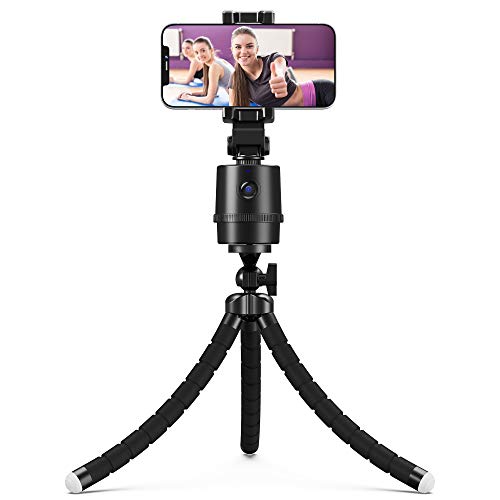 Auto Tracking Selfie Stick,355° Rotates Smart Face & Object Tracking