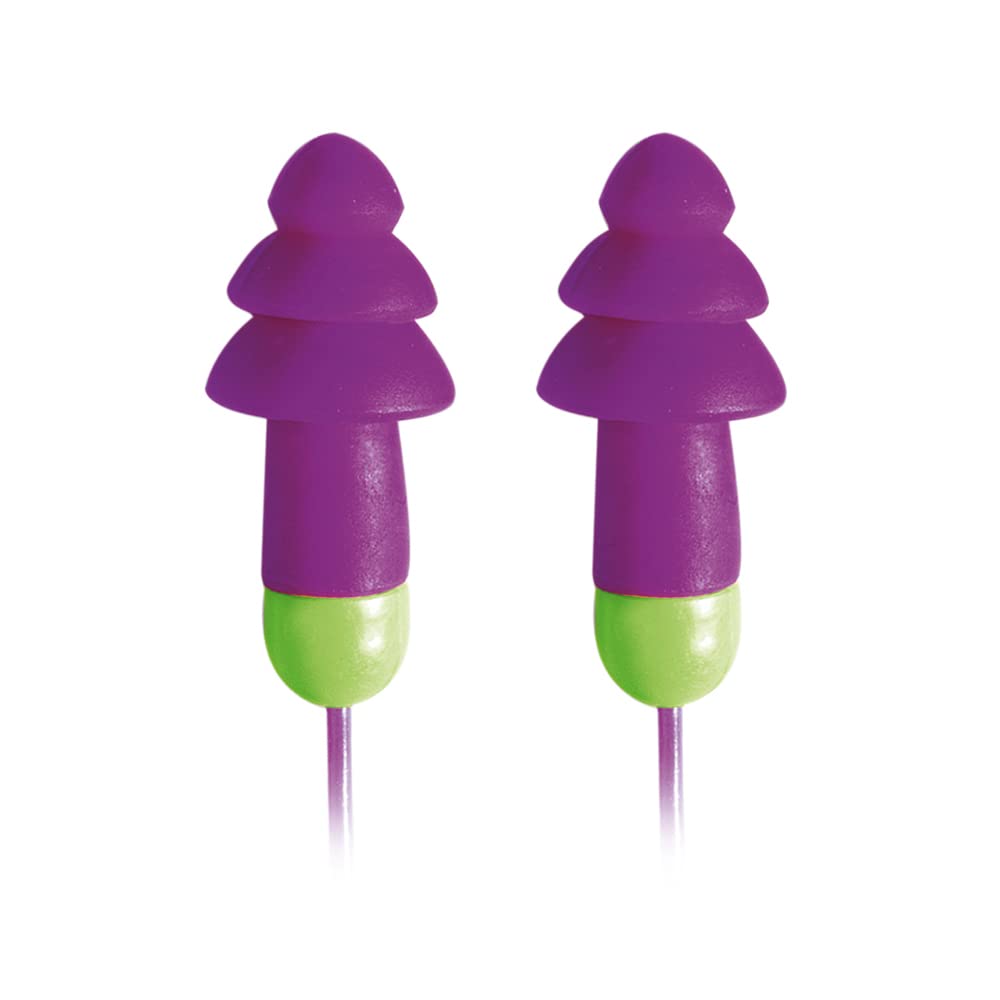 Moldex 640101 SNR30 Rockets Cord Reusable Earplug, Pack of 50