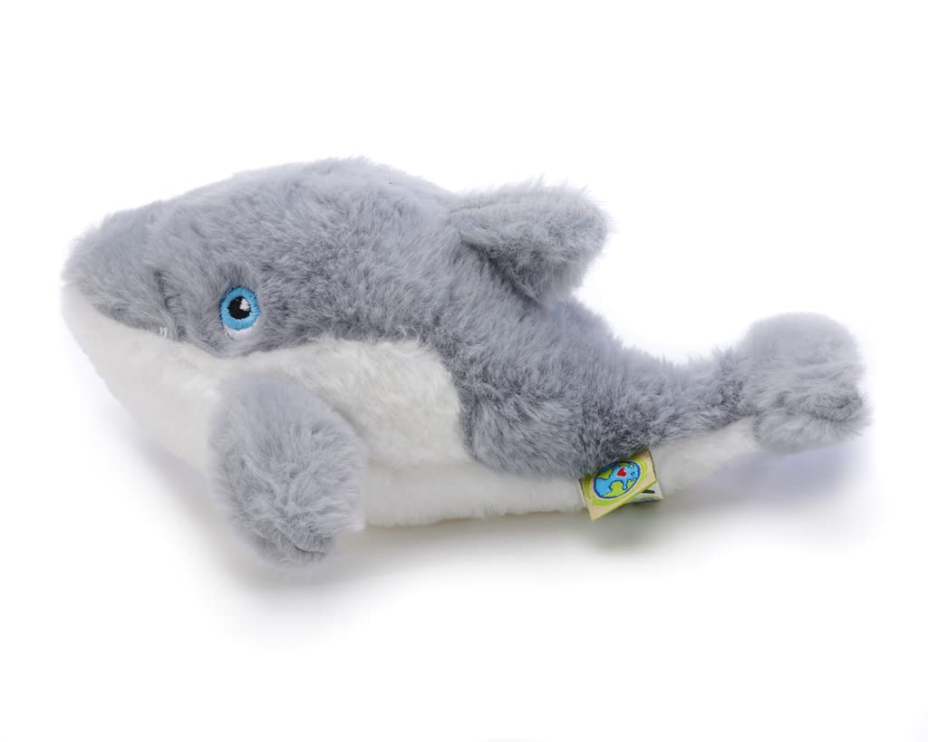 Deluxe Paws Your Planet Soft Cuddly Eco Plush Toy 15cm (Dolphin)