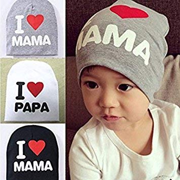 Neue Baby-Kleinkind-Kindermütze Stricken Baumwoll-Lycra-Wintermütze (Schwarz) nützlich und praktisch