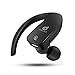 LNKOO Bluetooth Wireless Stereo In Ear Headset Earbuds With Mic - Hands-Free, Touch Sensitive Controls Headphones- Noise Isolation Technology - Black