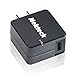 [Qualcomm Certified]Nekteck Quick Charge 2.0 USB Turbo 18W Wall Charger for Samsung Galaxy S7/S6/ Edge/ Plus, Note 5/ 4/ Edge, Nexus 6, LG G4 G5 and More (Micro USB Cable Included), Black