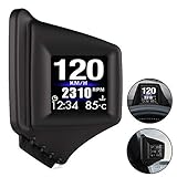 NoMI HUD Car Head Up Display OBD2+GPS System USB