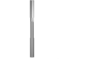 7.9mm Chucking Reamer,H7 HSS Straight Flutes Lathe Machine Reamer Metric 7.9mm,Round Shank Milling Cutting Tool,1 pcs DRINYOU