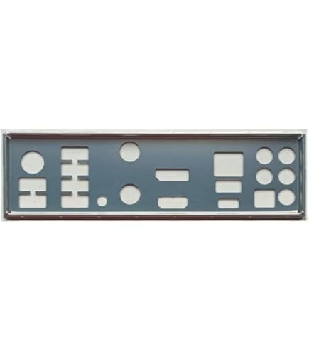 i/o shield plaque arrière originale pour Asus K8V-MX