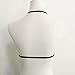 DATEWORK Women Hollow Translucent Wrapped Chest Sheer Lace Lingerie (S)