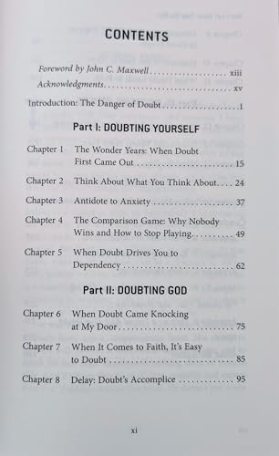 Don’t Let Doubt Take You Out: Replacing Fear and Doubt With Faith and Truth