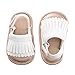 koshine Baby Sandal Tassels Summer Toddler Slipper Shoes 0-18 Months