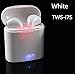 Dual Side Wireless Bluetooth Headset Earbuds Stereo Earphone for Apple AirPods iPhone 8, 8 Plus, X, 7, 7 Plus, 6s, 6S Plus iPhone 5 (White)