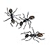 3Pcs Black Plastic Ant Joke Trick Toy