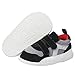 Kuner Baby Boys and Girls Cotton Rubber Sloe Outdoor Sneaker First Walkers Shoes (13.5cm(12-18months), Black)