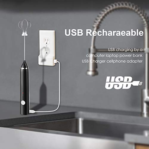 5 Rechargeable+Stainless+Bulletproof+Cappuccino+Chocolate