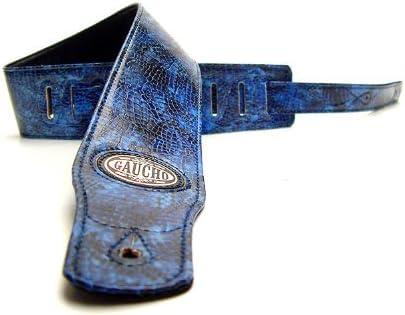 Gaucho GST-205, Correa Bandolera de guitarra, Azul 3362-X