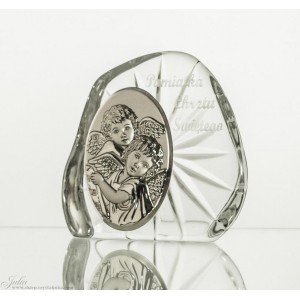 Crystaljulia Lead Crystal Paperweight, Clear, 11.5 cm