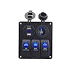 IZTOSS-Blue-led-3-gang-DC12V24V-blue-switch-panel-with-led-power-socket-42A-dual-USB-voltmeter-and-wiring-kits IZTOSS-Blue-led-3-gang-DC12V24V-blue-switch-panel-with-led-power-socket-42A-dual-USB-voltmeter-and-wiring-kits